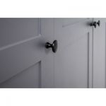 Моби Шкаф 2-х дверный Остин 13.224 серый графит