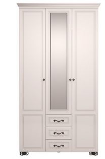 Шкаф 3-х дверный с зеркалом Лукреция 2