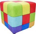 Детский пуфик квадратный Кубик Рубик