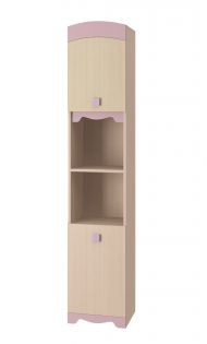 Шкаф комбинированный для книг Пинк ИД 01.142А