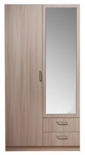 Шкаф 2-х дверный Эко 5.13 с зеркалом